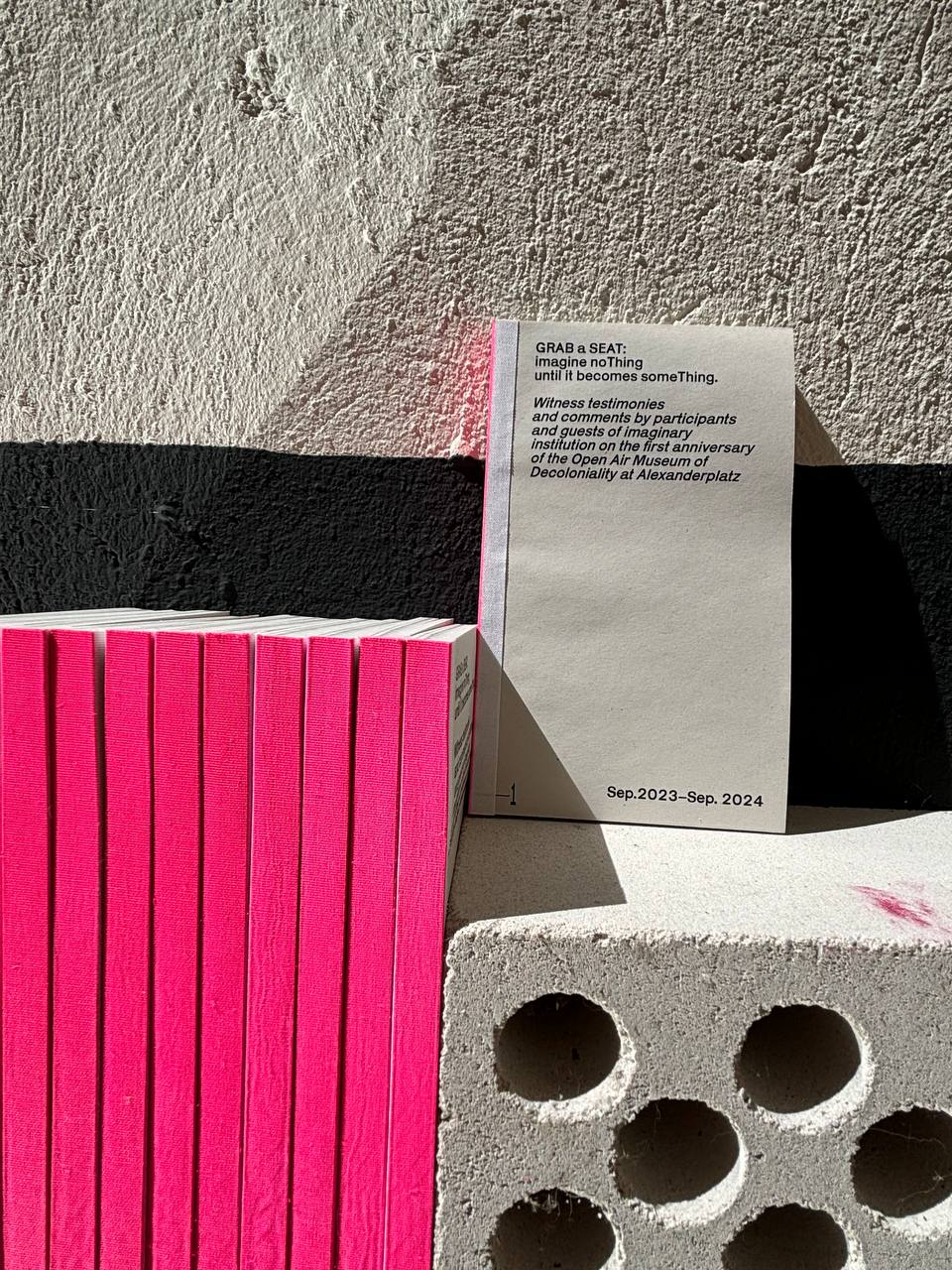 Ausstellungspublikation "GRAB a SEAT"