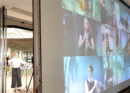 Raumkonzert der Uni Witten/Herdecke am 13.11.22